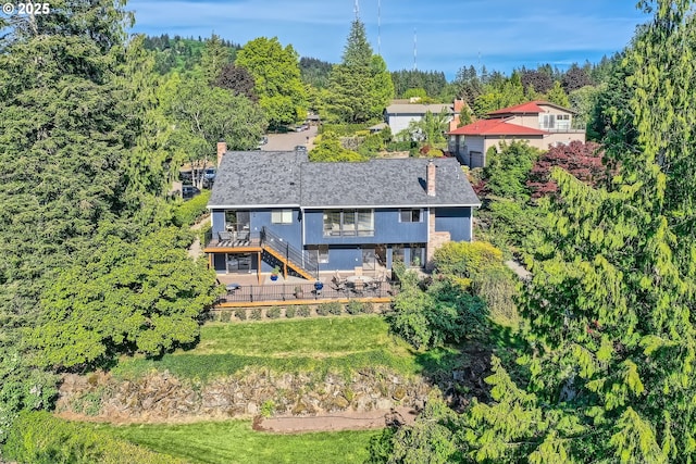 9080 NW Sherry Ct, Portland, OR 97229 - view of subject property featuring a forest