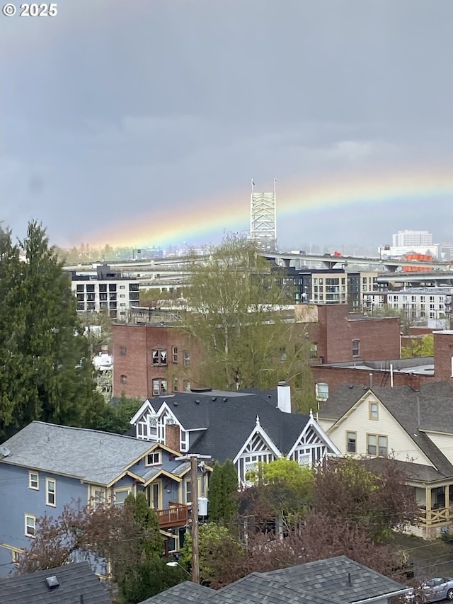 2083 NW Johnson St Unit 66, Portland, OR 97209 - view of aerial view at dusk
