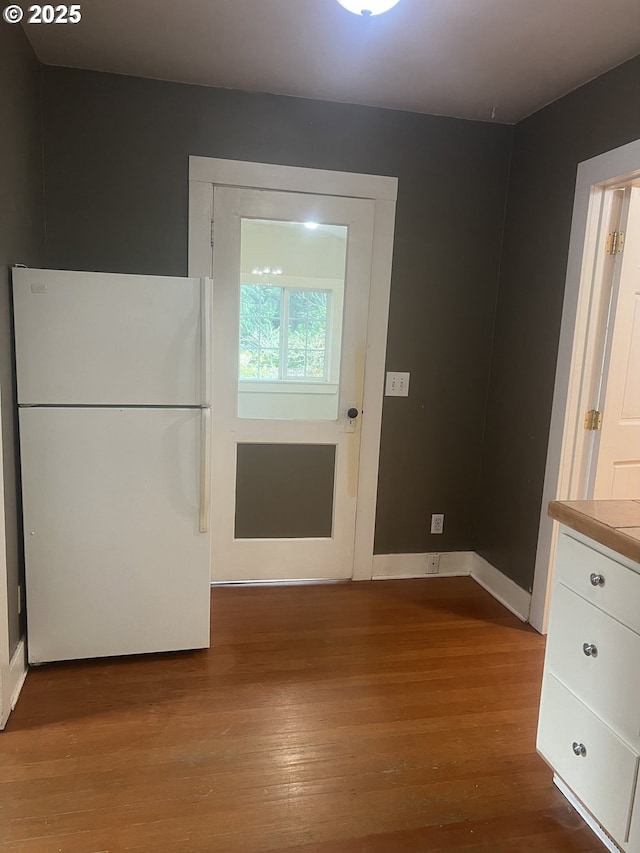 6433 NE 35th Ave, Portland, OR 97211 - doorway to outside featuring wood finished floors