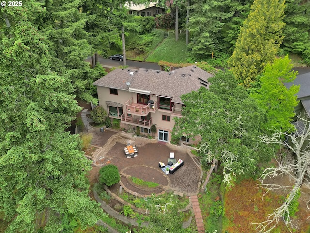 3758 Pine Canyon Dr, Eugene, OR 97405 - aerial view of property and surrounding area