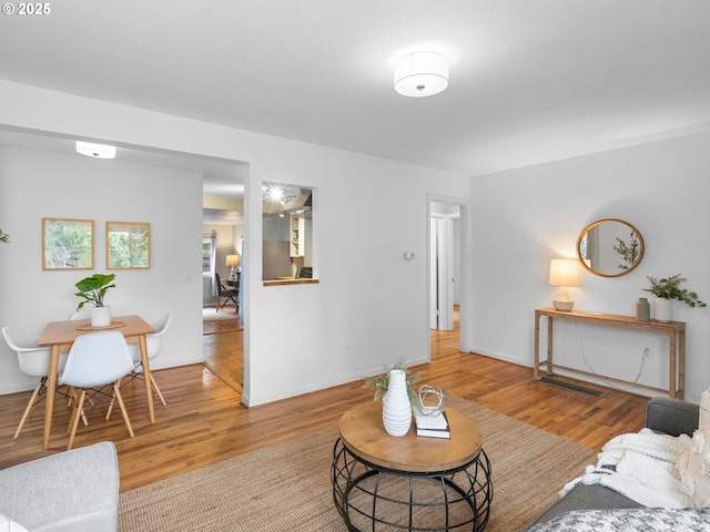 3516 N Missouri Ave, Portland, OR 97227 - living room with wood finished floors and baseboards