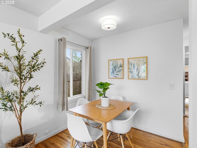 3516 N Missouri Ave, Portland, OR 97227 - dining room featuring light wood finished floors and baseboards