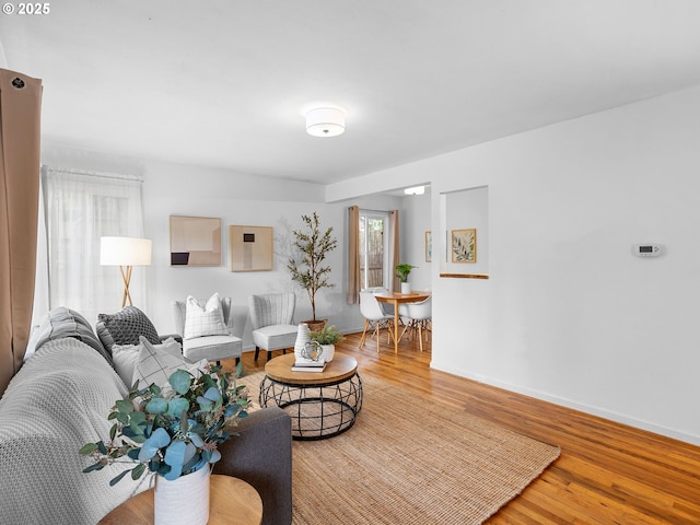 3516 N Missouri Ave, Portland, OR 97227 - living area featuring wood finished floors