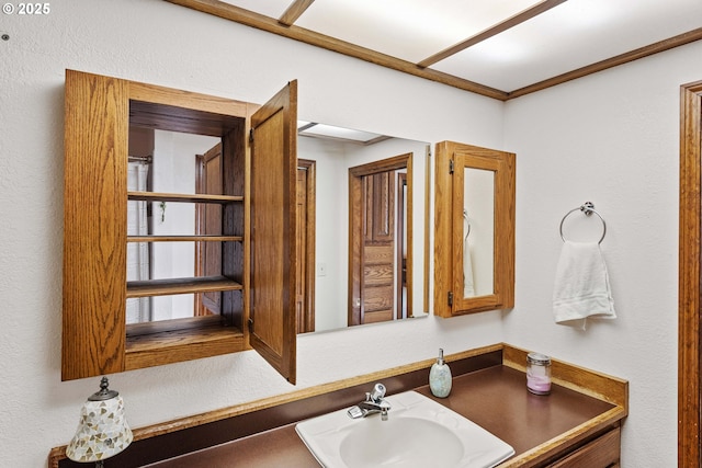 bathroom featuring a sink