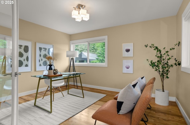 3132 SW Altadena Ter, Portland, OR 97239 - office space with wood finished floors and baseboards