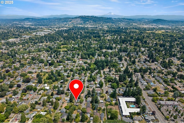 4315 SE Rhodesa St, Milwaukie, OR 97222 - bird's eye view of mountains