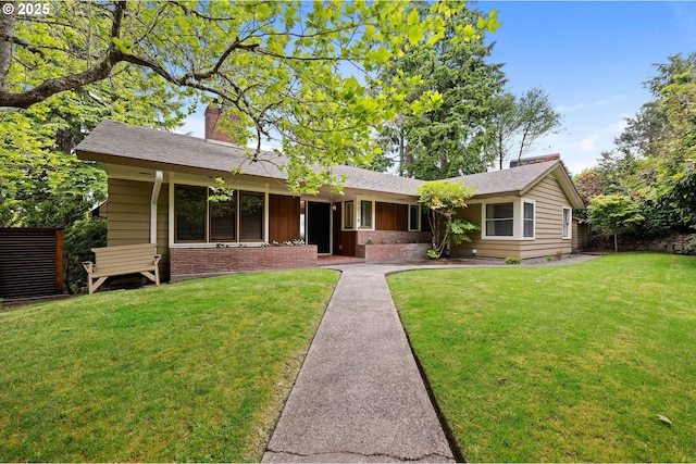 1228 11th St, Astoria, OR 97103 - single story home featuring a chimney and a shingled roof