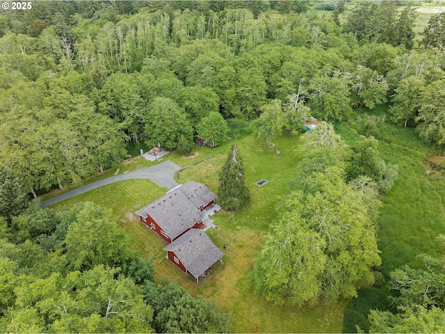 290 12th Ave, Hammond, OR 97121 - aerial view of a heavily wooded area
