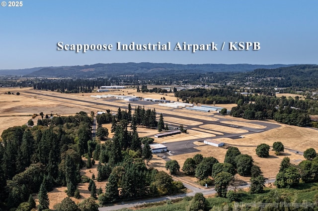 34546 Moore Rd, Scappoose, OR 97056 - aerial view of mountains