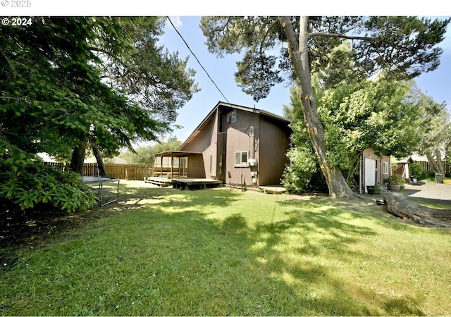 2011/2013 Ohio Ave, North Bend, OR 97459 - rear view of property with stucco siding