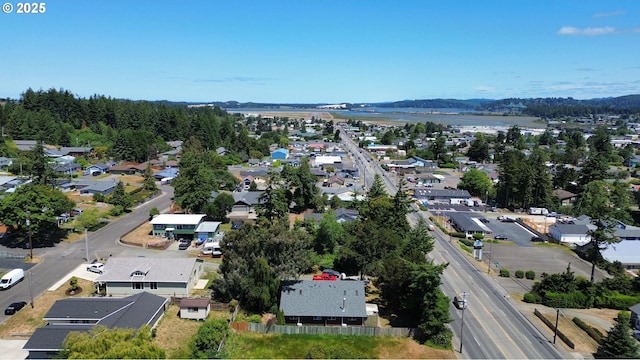 2011/2013 Ohio Ave, North Bend, OR 97459 - aerial view of property's location with nearby suburban area