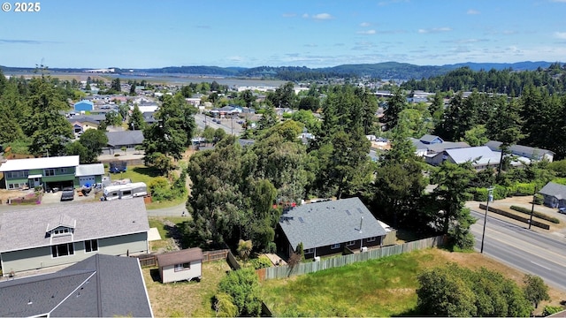 2011/2013 Ohio Ave, North Bend, OR 97459 - aerial perspective of suburban area featuring mountains