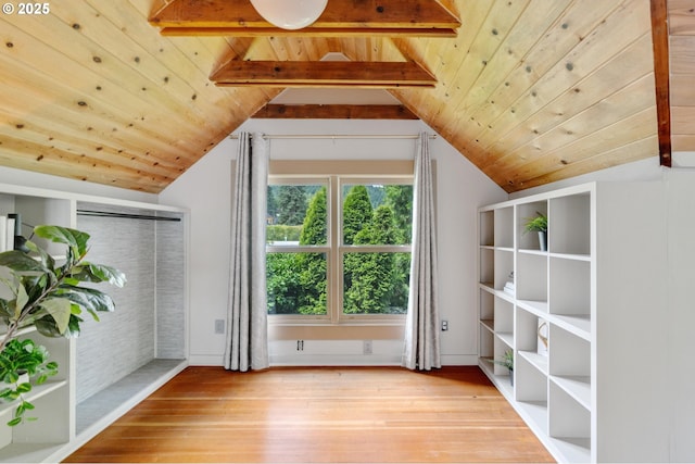 2664 NW Thurman St, Portland, OR 97210 - bonus room featuring wood ceiling and wood finished floors