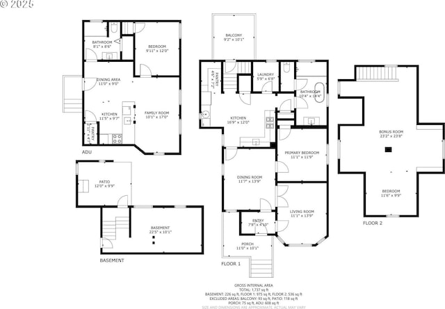 2664 NW Thurman St, Portland, OR 97210 - room layout