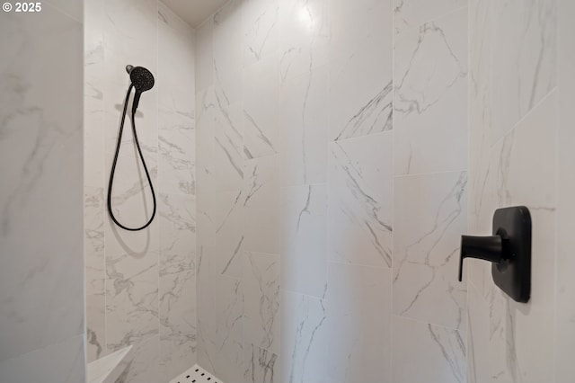 2417 NE 2nd Ct, Battle Ground, WA 98604 - detailed view of a marble finish shower