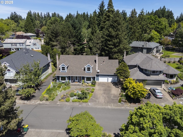 13555 SW Hiteon Ct, Beaverton, OR 97008 - aerial perspective of suburban area