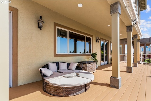 9337 SE Pennington Ct, Happy Valley, OR 97086 - view of wooden terrace