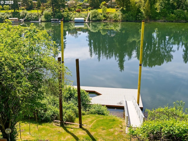 6600 SW Montgomery Way, Wilsonville, OR 97070 - dock featuring a water view