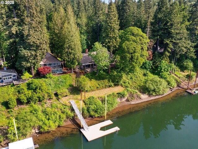 6600 SW Montgomery Way, Wilsonville, OR 97070 - bird's eye view of a large body of water and a forest