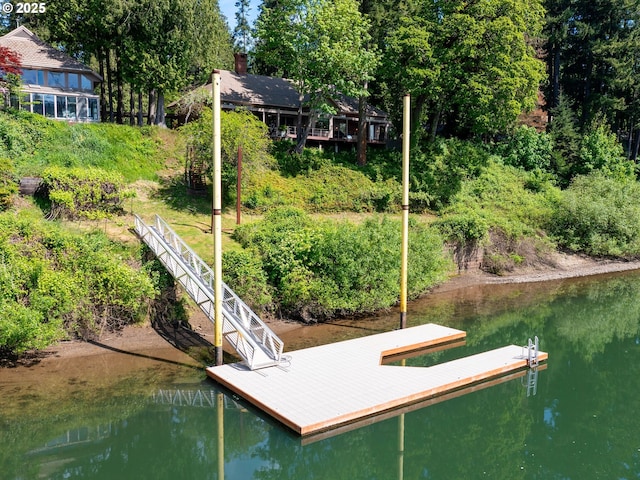 6600 SW Montgomery Way, Wilsonville, OR 97070 - dock featuring a water view