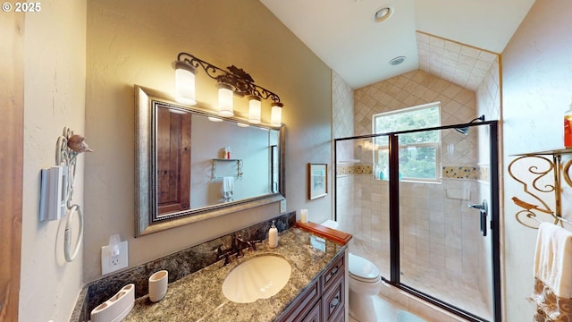 25500 Cape View Loop, Gold Beach, OR 97444 - bedroom with wood finished floors, lofted ceiling, recessed lighting, and baseboards