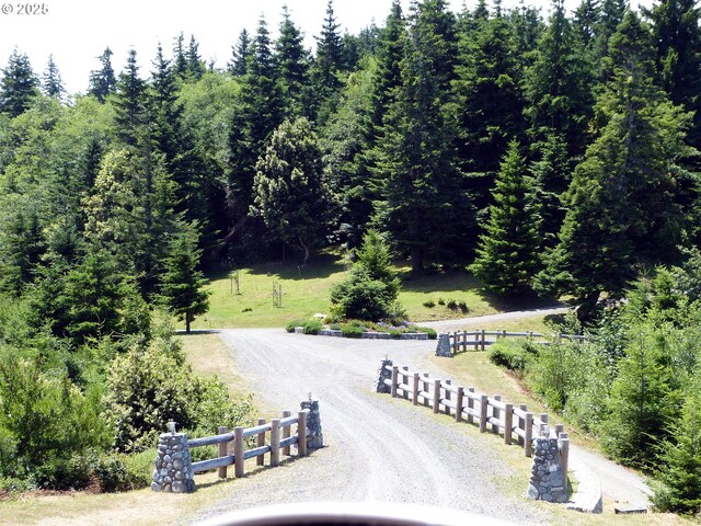 25500 Cape View Loop, Gold Beach, OR 97444 - back of house with a deck