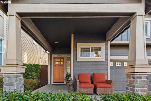 view of property entrance