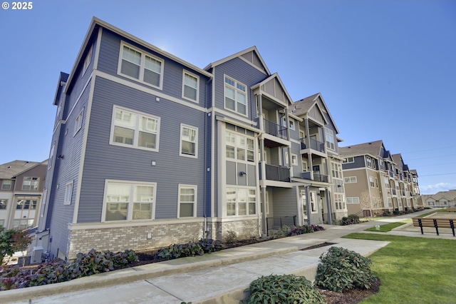 view of property featuring a residential view