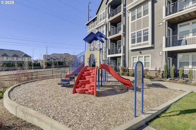 view of community play area