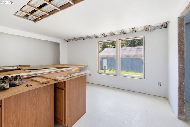 view of unfurnished office