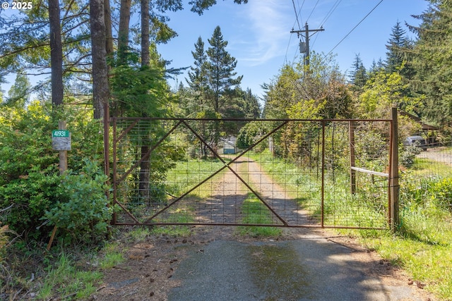 view of gate