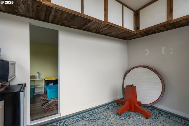 interior details with baseboards