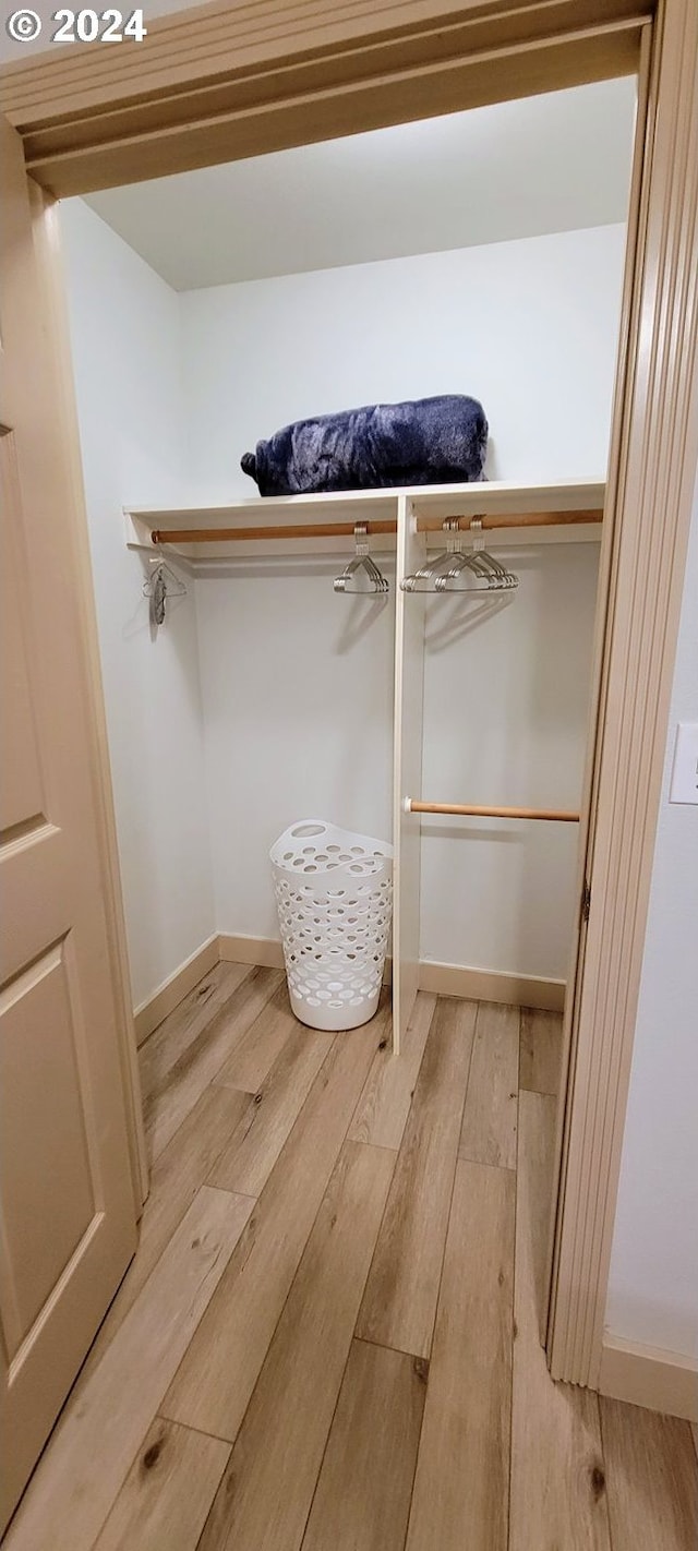view of closet
