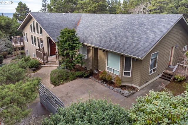 view of front of house