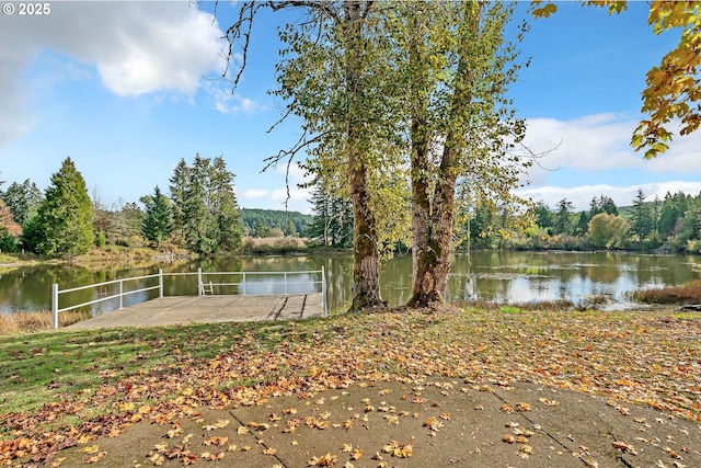 property view of water