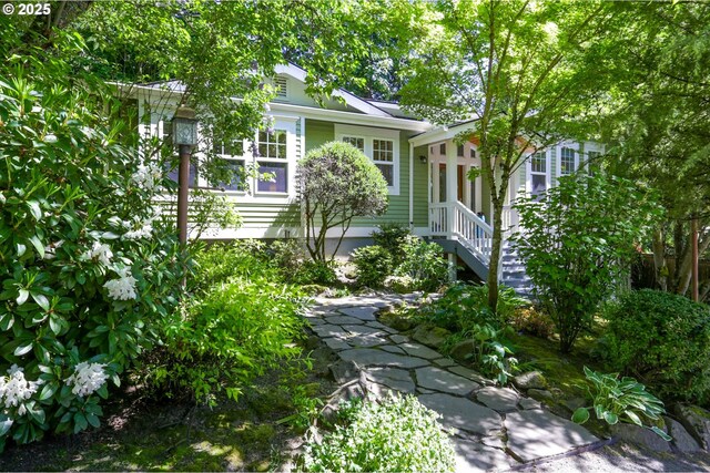 view of side of home
