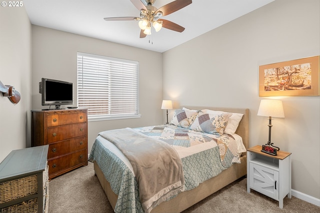 2637 Baines Blvd, Hubbard, OR 97032 - bedroom with carpet flooring and a ceiling fan