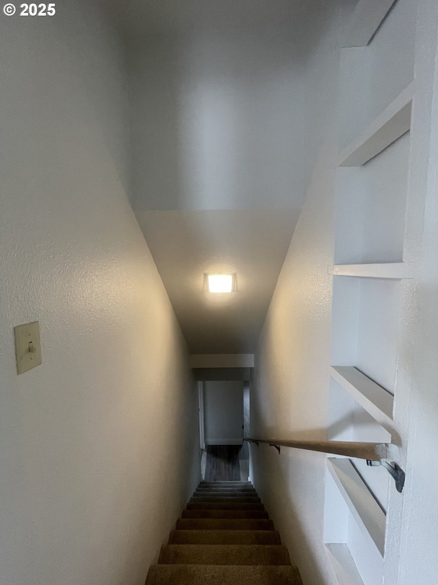 view of staircase