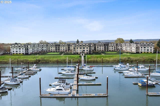 707 N Hayden Island Dr Unit 413, Portland, OR 97217 - dock area with a water view