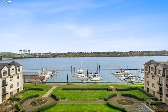 707 N Hayden Island Dr Unit 413, Portland, OR 97217 - exterior space with a water view