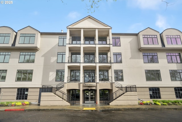 707 N Hayden Island Dr Unit 413, Portland, OR 97217 - view of building exterior with stairs