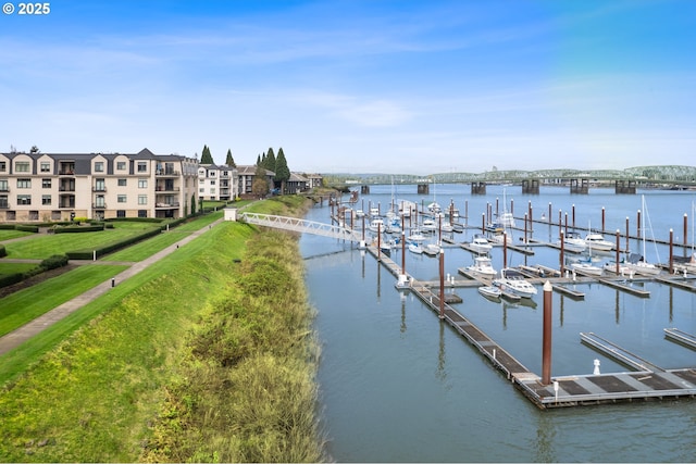 707 N Hayden Island Dr Unit 413, Portland, OR 97217 - view of dock featuring a water view
