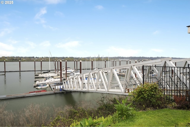 707 N Hayden Island Dr Unit 413, Portland, OR 97217 - view of dock featuring a water view