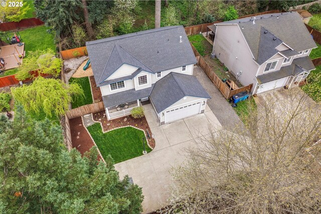 18211 NE 32nd St, Vancouver, WA 98682 - drone / aerial view
