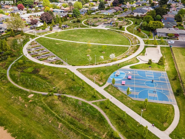 birds eye view of property featuring a residential view