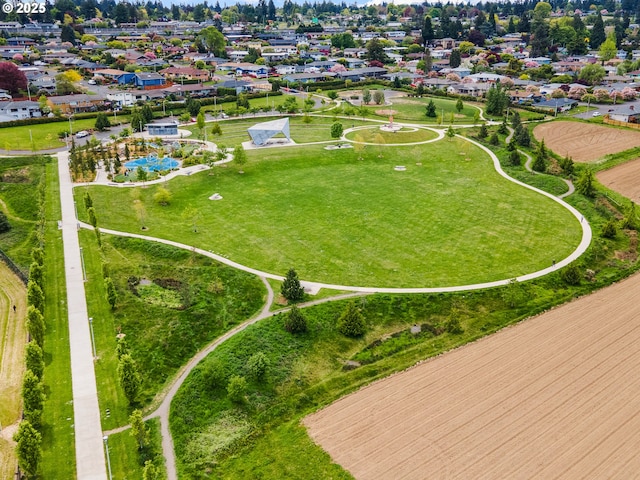 birds eye view of property featuring a residential view