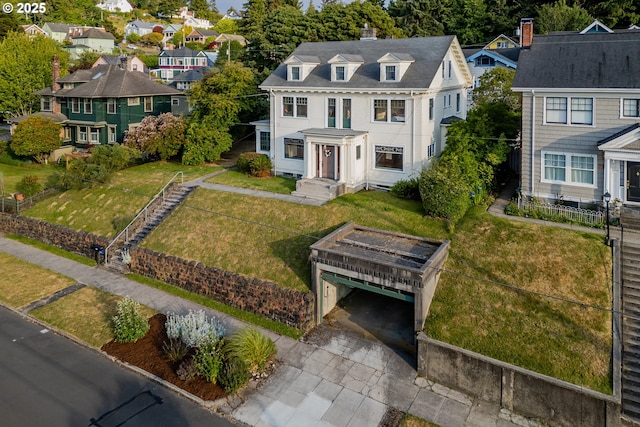 1343 Jerome Ave, Astoria, OR 97103 - aerial view of residential area