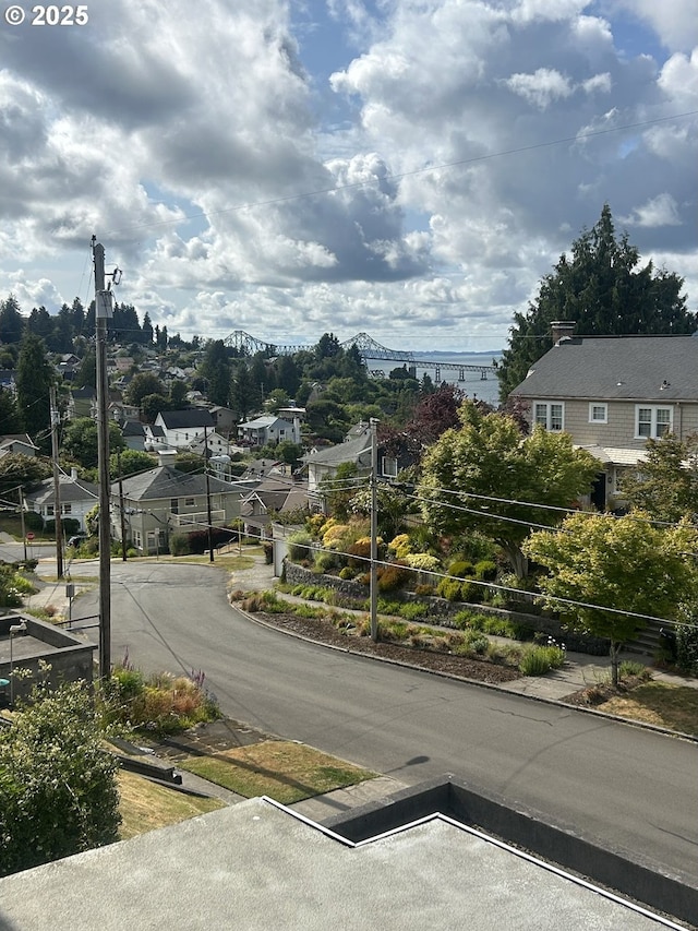 1343 Jerome Ave, Astoria, OR 97103 - view of asphalt road featuring curbs and a residential view