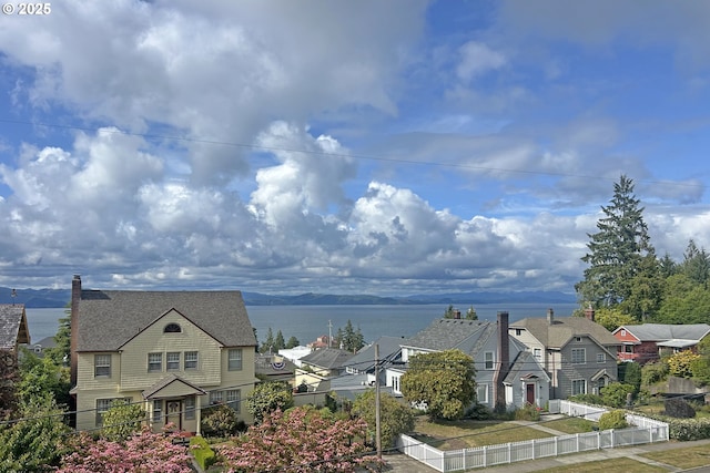 1343 Jerome Ave, Astoria, OR 97103 - water view with nearby suburban area