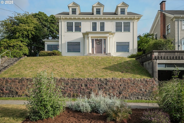 1343 Jerome Ave, Astoria, OR 97103 - view of front of house with a front yard